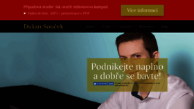 What Dusansoucek.cz website looked like in 2019 (4 years ago)