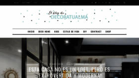 What Decoratualma.com website looked like in 2019 (4 years ago)