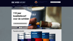 What Devosverf.nl website looked like in 2019 (4 years ago)