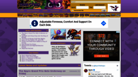 What Darkspyro.net website looked like in 2019 (4 years ago)