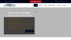 What Door2doorcarwash.com website looked like in 2019 (4 years ago)