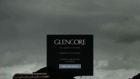 What Desktop.glencore.net website looked like in 2019 (4 years ago)