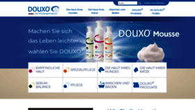 What Douxo.de website looked like in 2019 (4 years ago)