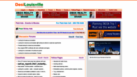 What Desilouisville.com website looked like in 2019 (4 years ago)