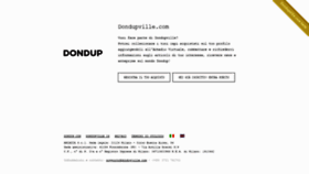 What Dondupville.com website looked like in 2019 (4 years ago)