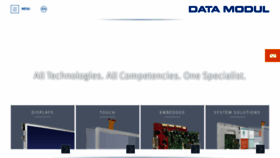 What Datamodul.com website looked like in 2019 (4 years ago)