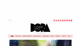 What Dorafashionspace.com website looked like in 2019 (4 years ago)