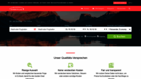 What Direktflug.de website looked like in 2019 (4 years ago)