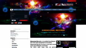 What Dimensionalrecords.com website looked like in 2019 (4 years ago)