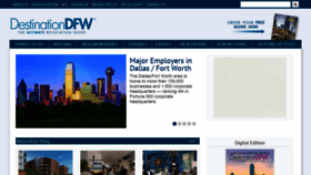 What Destinationdfw.com website looked like in 2019 (4 years ago)