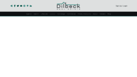 What Dilbeck.com website looked like in 2019 (4 years ago)