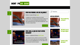 What Dentpourdent.net website looked like in 2019 (4 years ago)