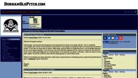What Durhamslopitch.com website looked like in 2019 (4 years ago)