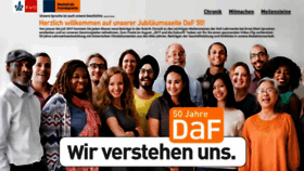 What Daf50.de website looked like in 2019 (4 years ago)
