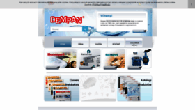 What Dempan.pl website looked like in 2019 (4 years ago)