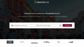 What Deschis.ro website looked like in 2019 (4 years ago)