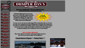 What Dumperdan.com website looked like in 2019 (4 years ago)