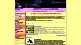 What Discomixes.ru website looked like in 2019 (4 years ago)