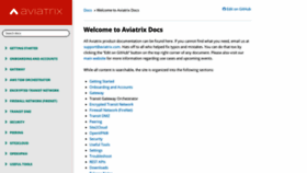 What Docs.aviatrix.com website looked like in 2019 (4 years ago)
