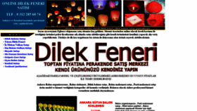 What Dilekbalonu.org website looked like in 2019 (4 years ago)