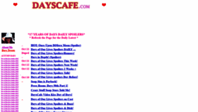 What Dayscafe.com website looked like in 2019 (4 years ago)