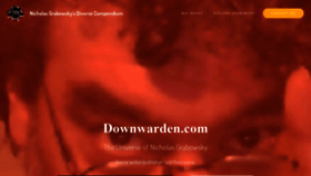 What Downwarden.com website looked like in 2019 (4 years ago)