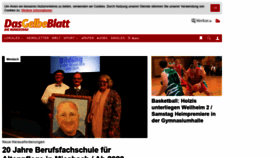 What Dasgelbeblatt.de website looked like in 2019 (4 years ago)