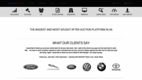 What Dealersonline.co.za website looked like in 2019 (4 years ago)