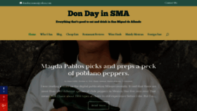 What Dondayinsma.com website looked like in 2019 (4 years ago)