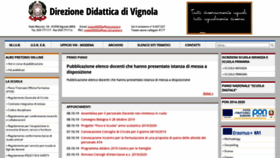 What Direzionedidattica-vignola.it website looked like in 2019 (4 years ago)