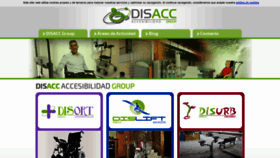 What Disacc.es website looked like in 2019 (4 years ago)