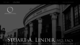 What Drlinder.com website looked like in 2019 (4 years ago)