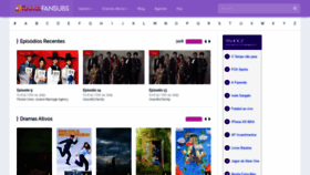 What Dramafansubs.com website looked like in 2019 (4 years ago)