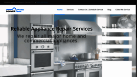What Denverappliancerepairservice.com website looked like in 2019 (4 years ago)