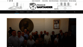 What Diocesisdesantander.com website looked like in 2019 (4 years ago)