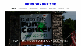 What Daltonfallsfuncenter.com website looked like in 2019 (4 years ago)