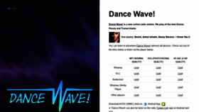 What Dancewave.online website looked like in 2019 (4 years ago)