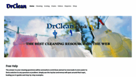 What Drclean.co.uk website looked like in 2019 (4 years ago)
