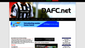 What Dafc.net website looked like in 2019 (4 years ago)