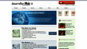 What Desarrollomiweb.com website looked like in 2019 (4 years ago)