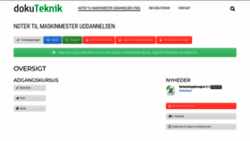 What Dokuteknik.dk website looked like in 2019 (4 years ago)