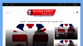 What Disneybrit.com website looked like in 2019 (4 years ago)