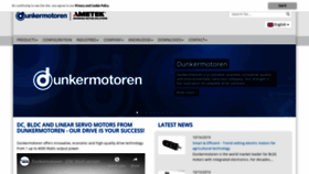 What Dunkermotoren.com website looked like in 2019 (6 years ago)