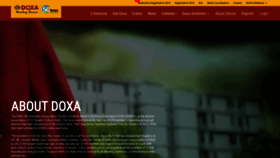 What Doxaonline.org website looked like in 2019 (4 years ago)
