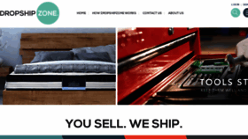 What Dropshipzone.com.au website looked like in 2019 (4 years ago)