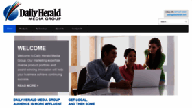 What Dailyheraldmediagroup.com website looked like in 2019 (4 years ago)