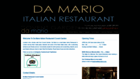 What Da-mario.co.uk website looked like in 2019 (4 years ago)