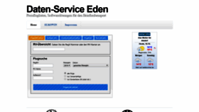 What Daten-service-eden.de website looked like in 2019 (4 years ago)