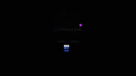 What Dotmagazine.com.br website looked like in 2019 (4 years ago)