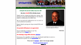 What Dvds4vets.org website looked like in 2019 (5 years ago)